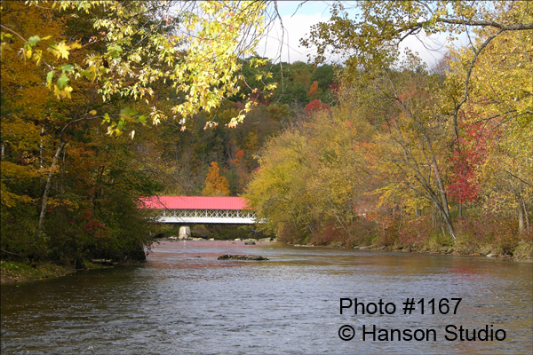 Winchester, NH - Ashuelot Bridge - Side - Fall